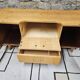 Small vintage sideboard 1960 compass foot