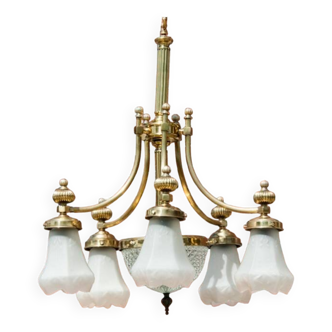 Chandelier, Western Europe, around 1950.