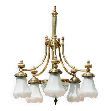 Lustre, Europe de l'Ouest, vers 1950.