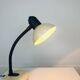 Lampe de bureau métal beige vintage