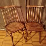 Pair of Tapiovaara Scandinavian chairs