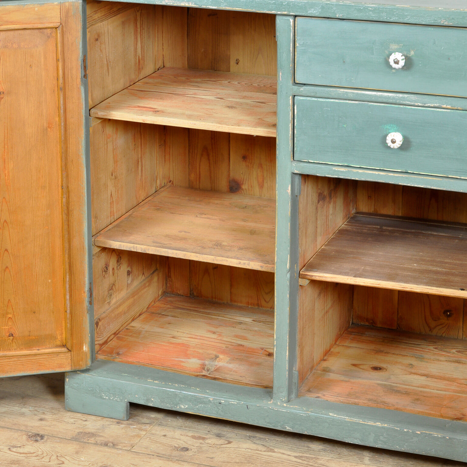 Antique Solid Pine Dresser 1920s