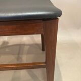 Set of 4 chairs "Scandinavian design" 1950.