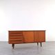 Mid-Century Teak Sideboard by Fredrik A. Kayser, Norway, 1960s.