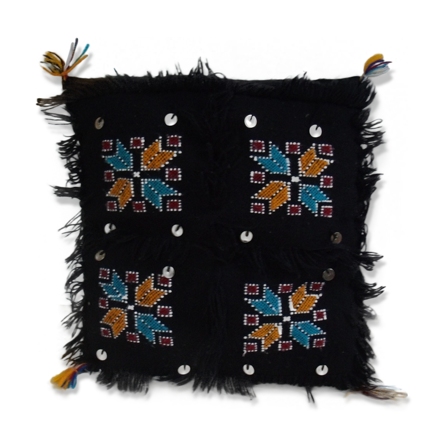 Berber cushion black Morocco