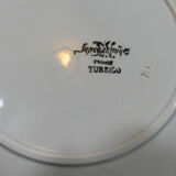 8 assiettes sarreguemines modèle turbigo assiettes anciennes