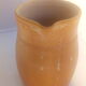 Large water pitcher in matte sandstone