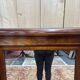 Wooden fireplace mirror