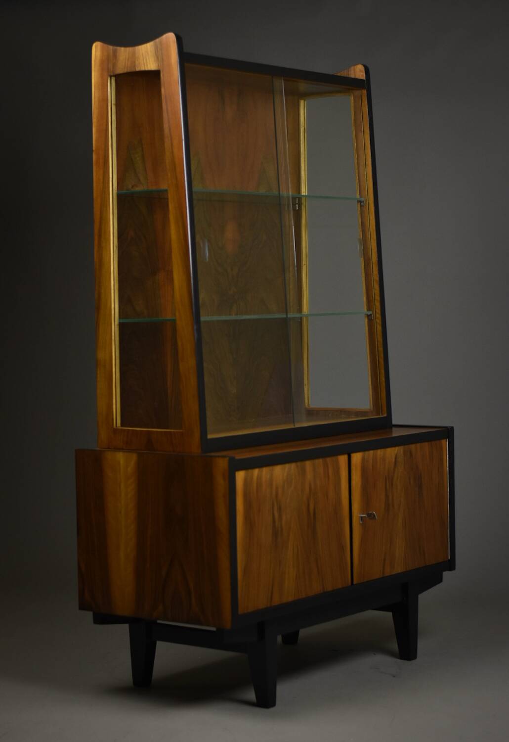 Vitrine moderne Mid-Century par RT Hałas, modèle 1019