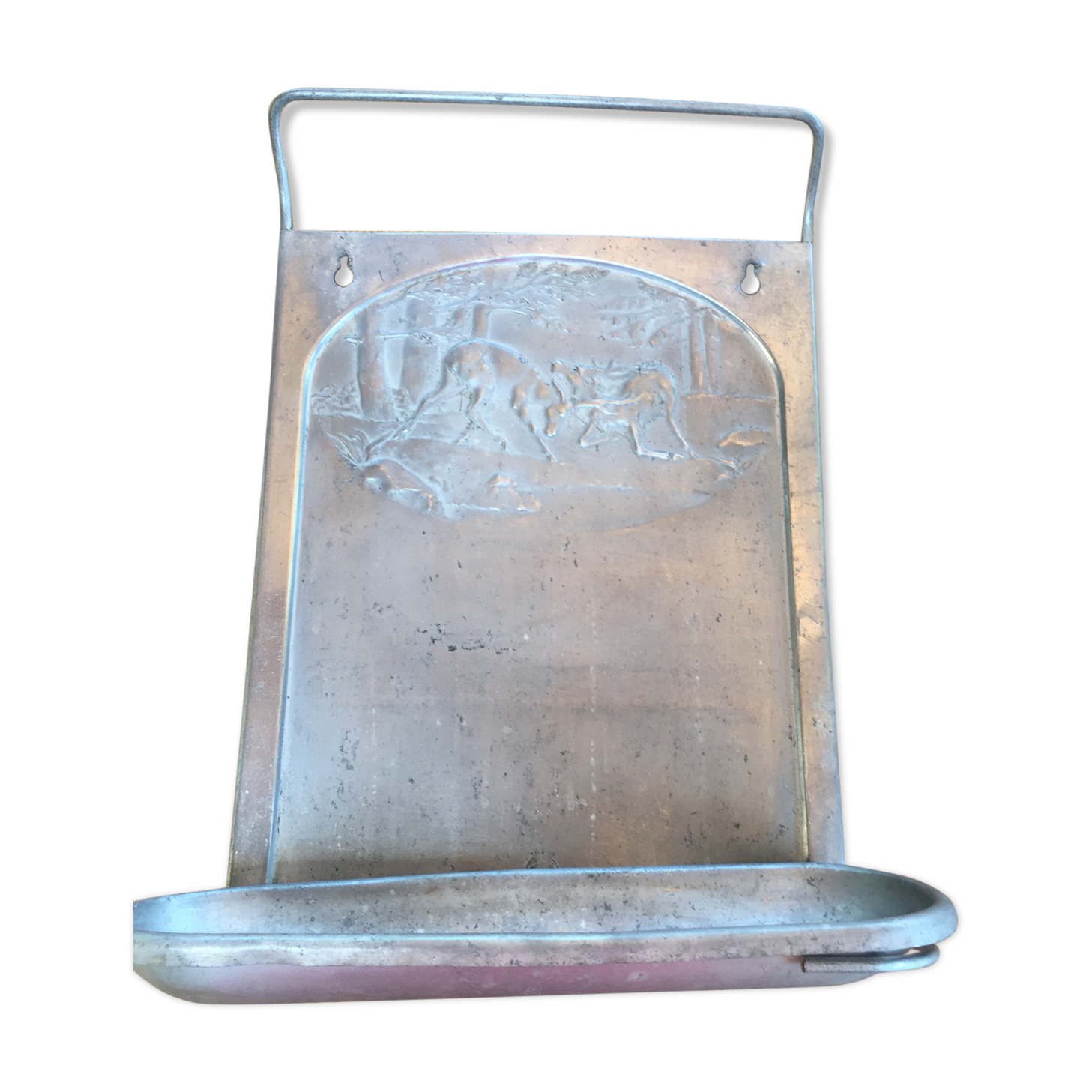 Aluminum couttoir or kitchen utensil holder