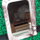 Vintage ceramic mirror