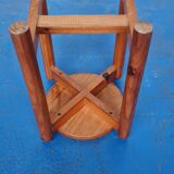 Solid pine stool 1970