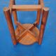 Tabouret en pin massif 1970