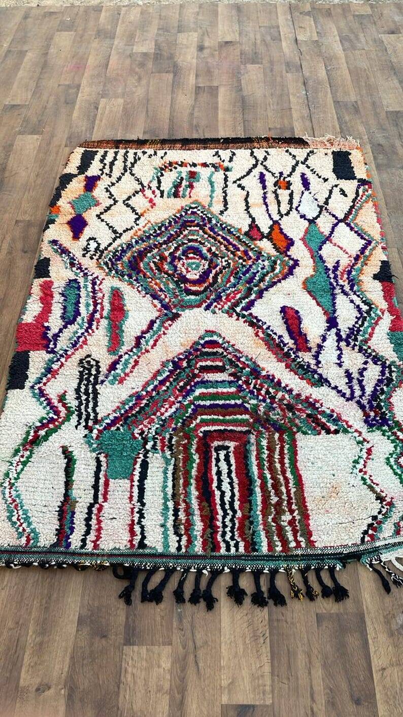 Handmade Berber rug in wool 150/250cm