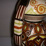 Signed Paul search Quimper faience vase