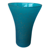 Glass paste effect vase