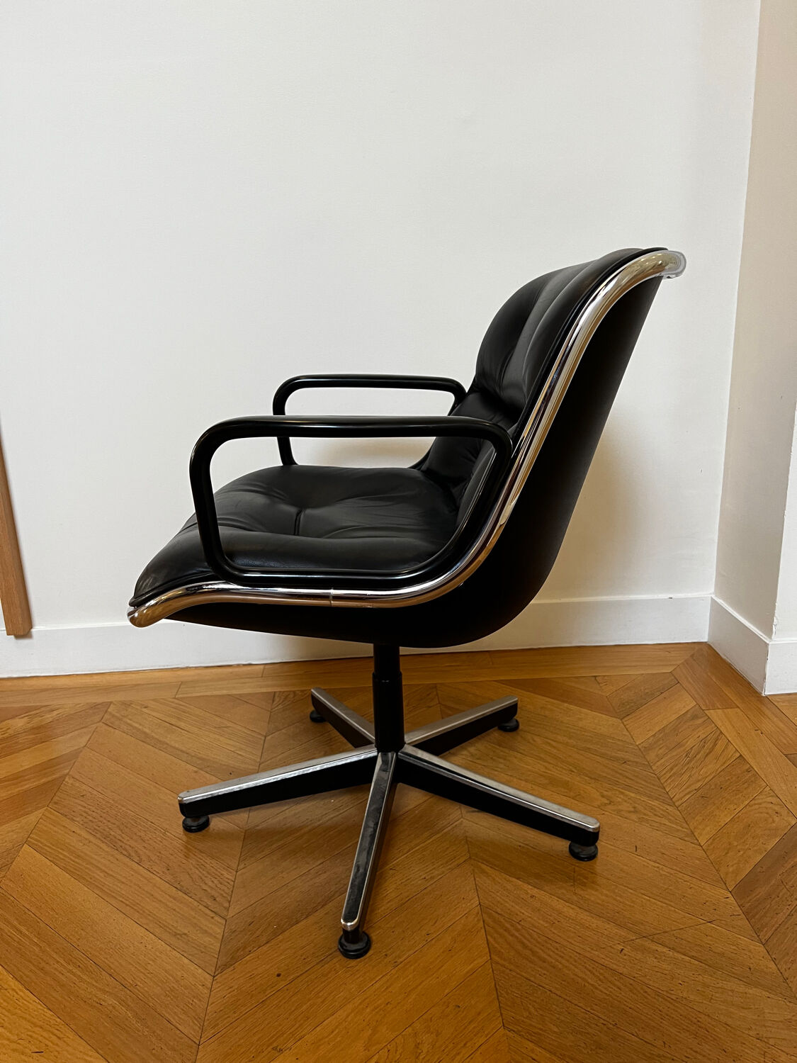 Pair of armchairs Pollock - edition knoll