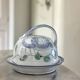 Cheese dome in stoneware.