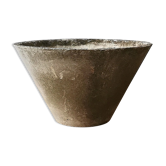 Jardinière cone en ciment, Eternit