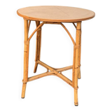 Table en rotin vintage