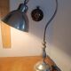 Chrome metal design table lamp – swan neck style