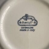 Assiette italienne x3