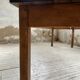 Table de ferme pin noire 250 cm