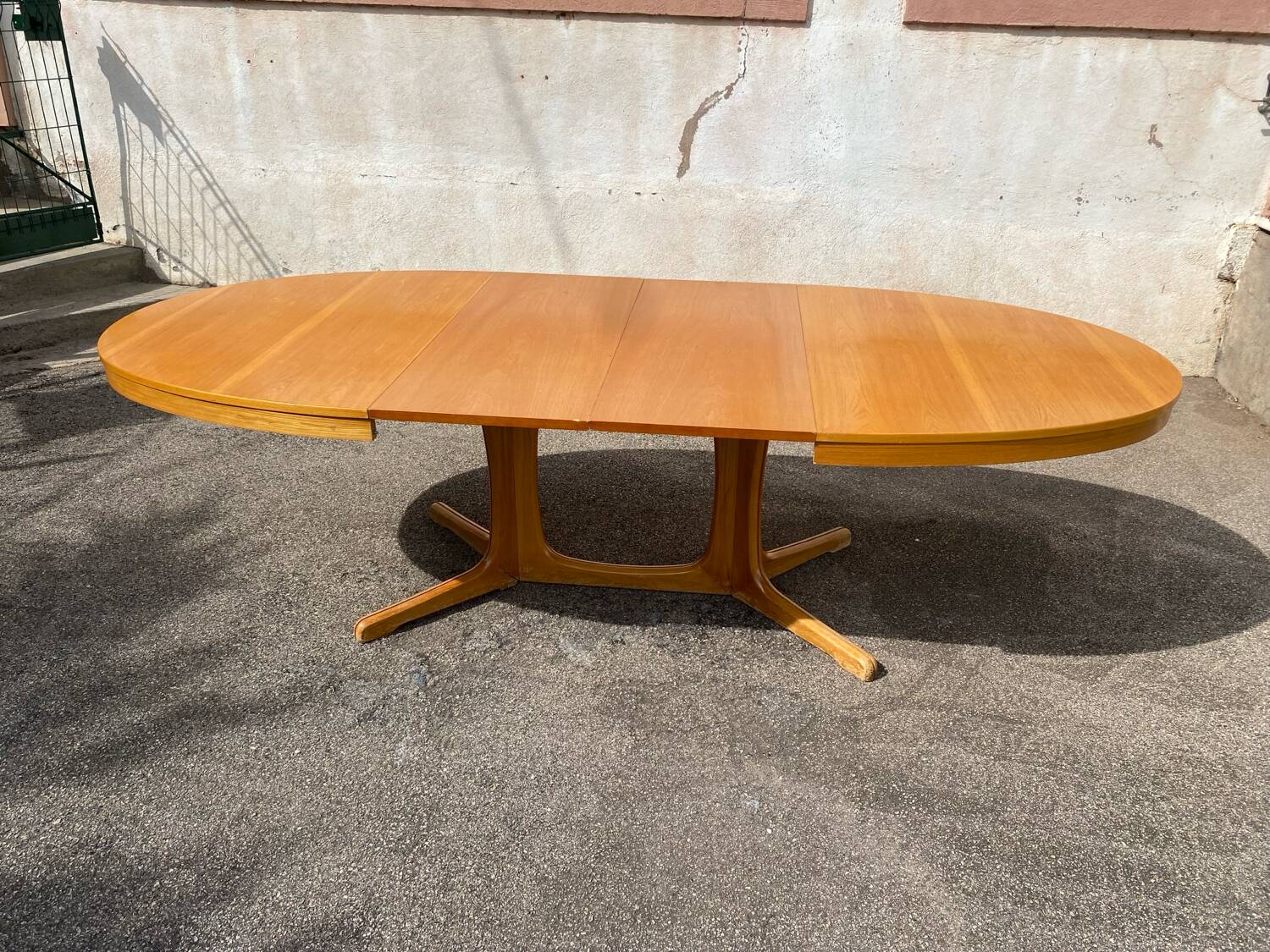 Baumann elm dining table