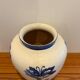 Terracotta vase - blueberry