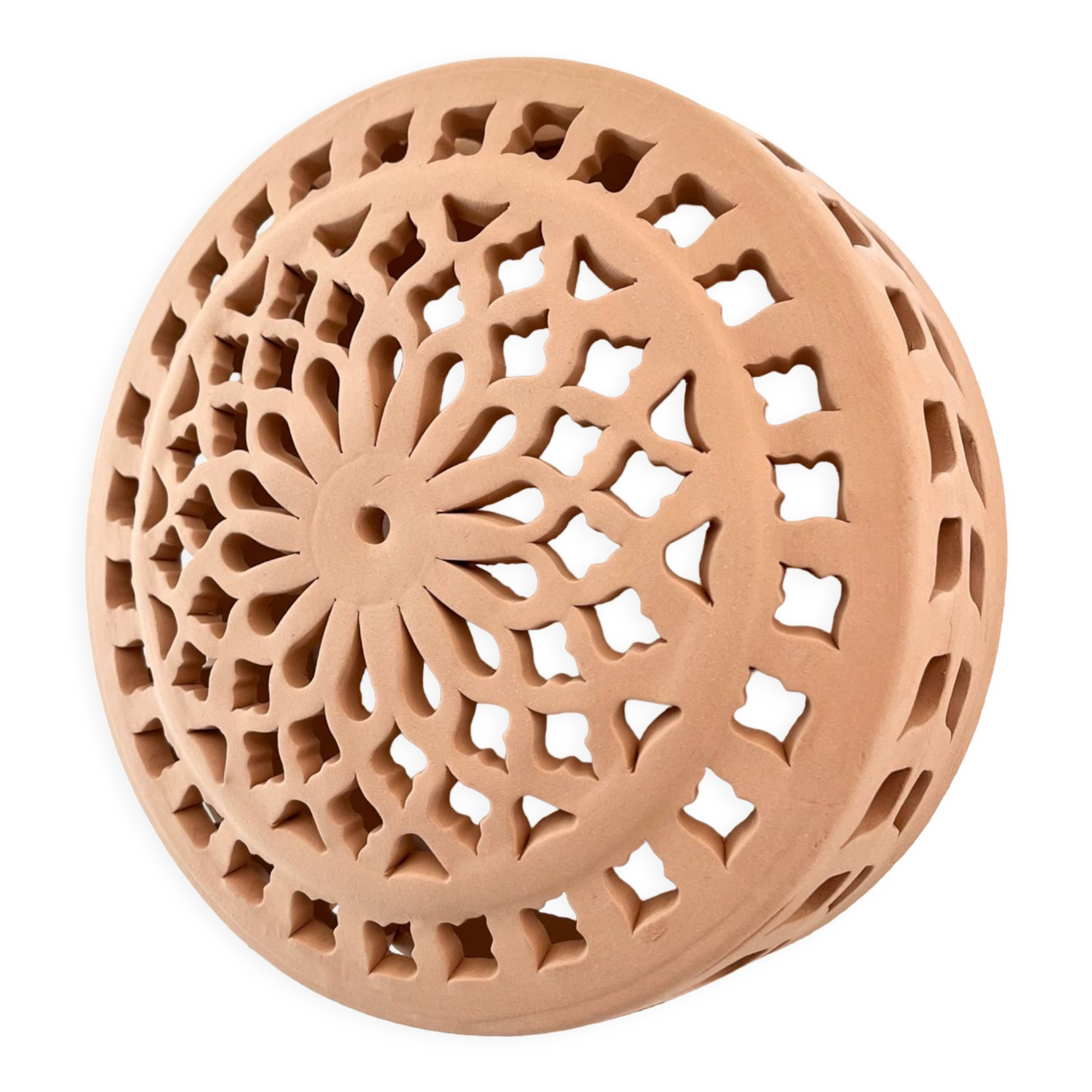 Terracotta wall light