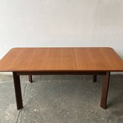 Rare 1960’s mid century G Plan dining table with angled legs