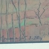 Watercolor painting by Léon Moyse