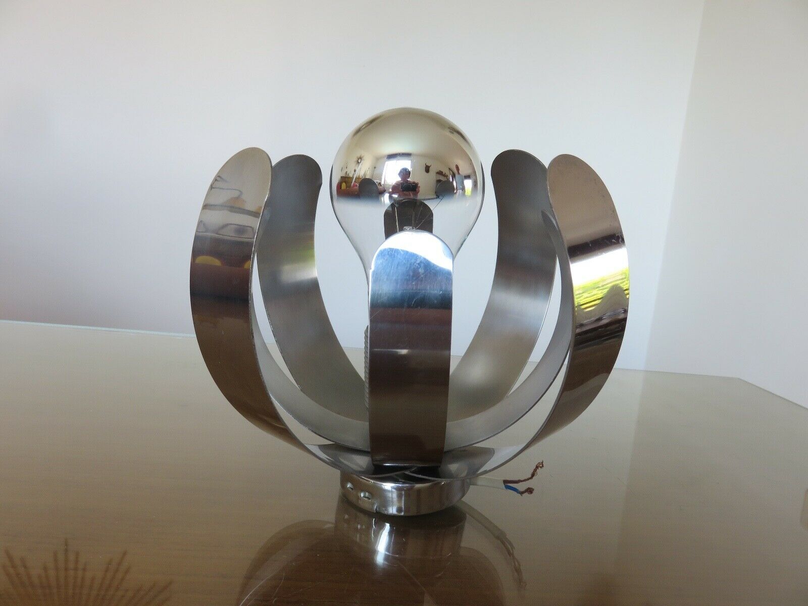 "Flower" wall lamp by Jocelyne Trocmé for "oxar" 70s