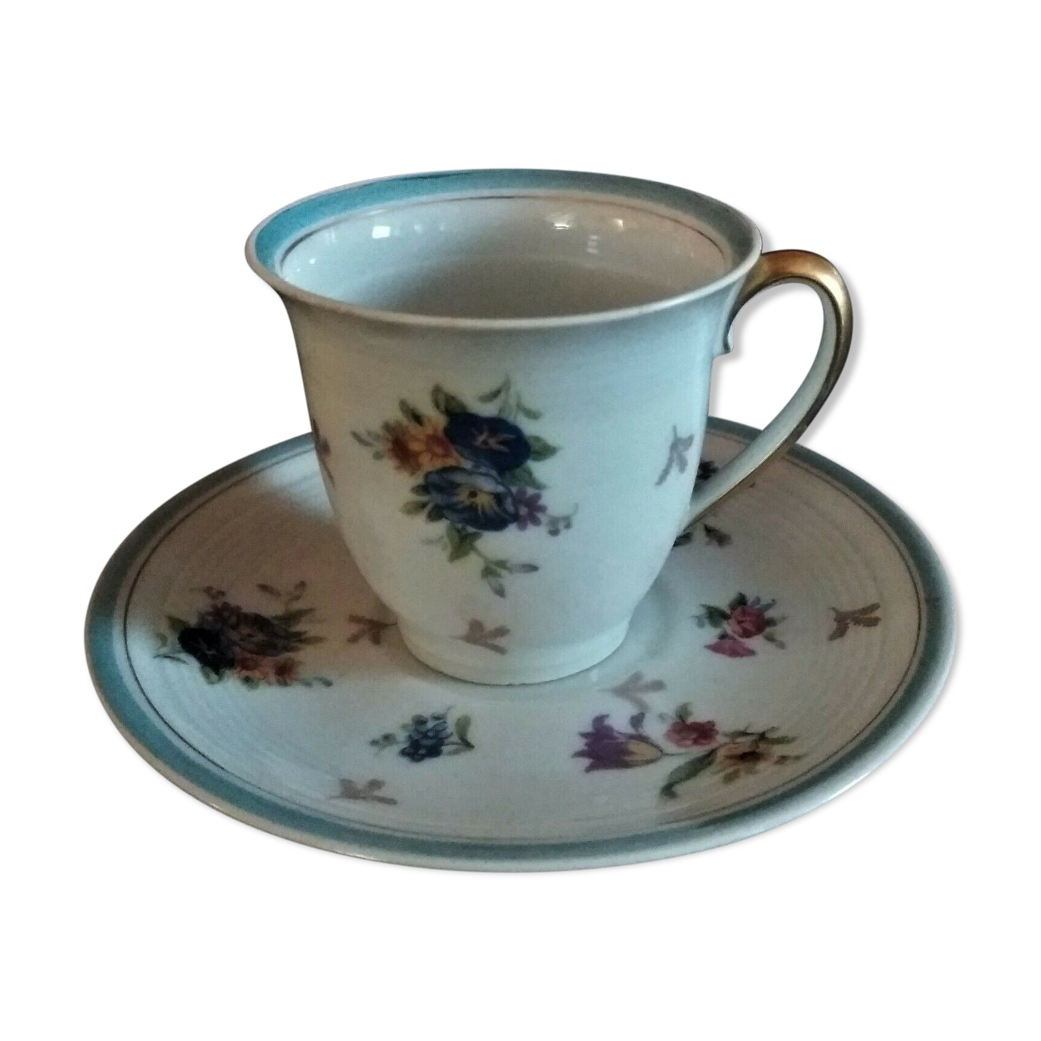 Limoges porcelain coffee cup