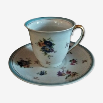 Limoges porcelain coffee cup