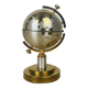 Vintage brass globe lighter