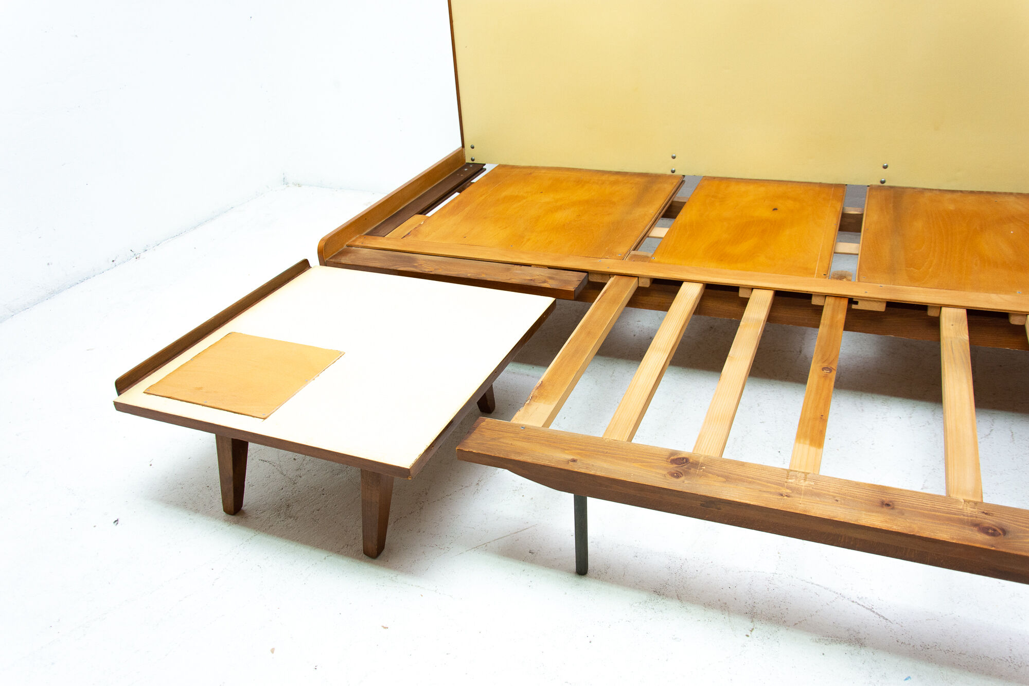 Mid century corner folding sofa by František Jirák For Tatra Nábytok, 1960