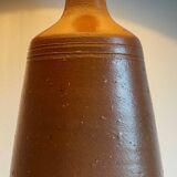 Vintage glazed stoneware lamp from Portugal.