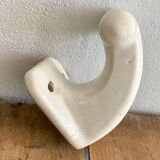 Enamelled earthen coat hook, 1900