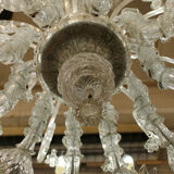 Tall Classical Murano Glass Chandelier -