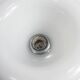 Doria Wall Light 1960 Alu Opaline + chrome LED bulb, Germany