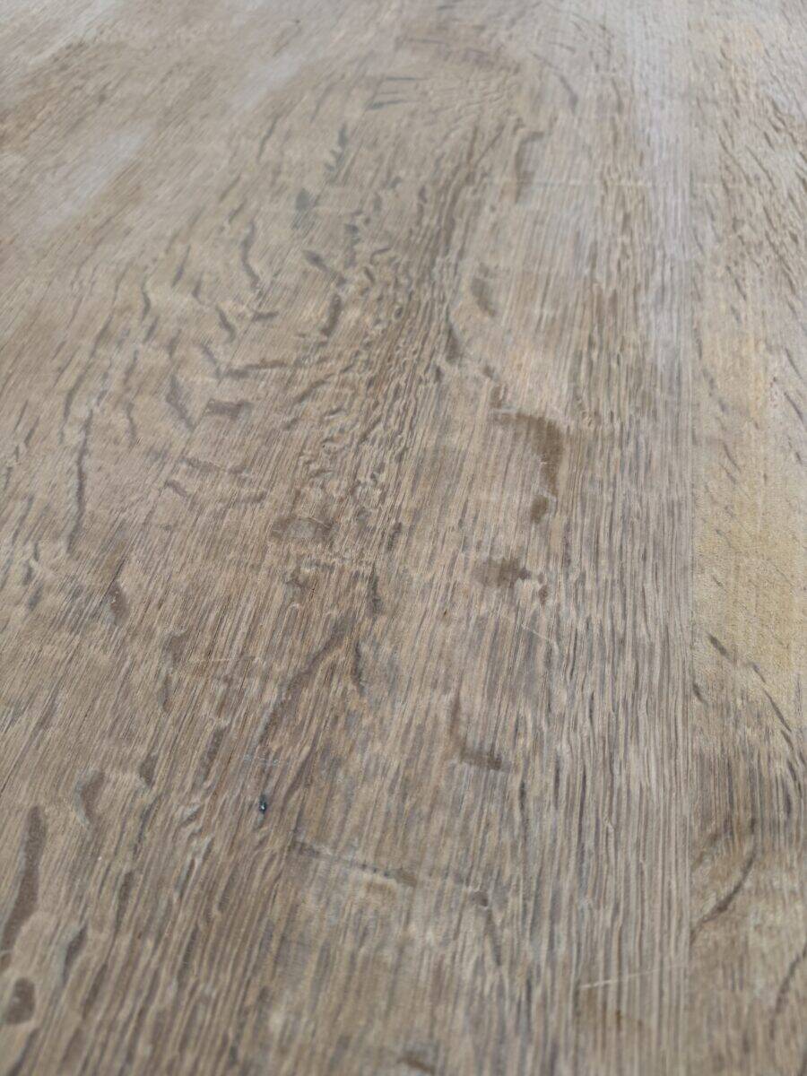 Grande table de communauté en chêne massif