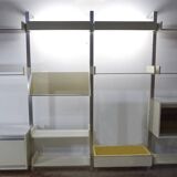 Modular shelf from the 70s, designed by Michel Ducaroy, Ligne Roset edition,