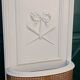 Wood and caning coat rack Louis XVI