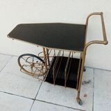 Desserte vintage range disque