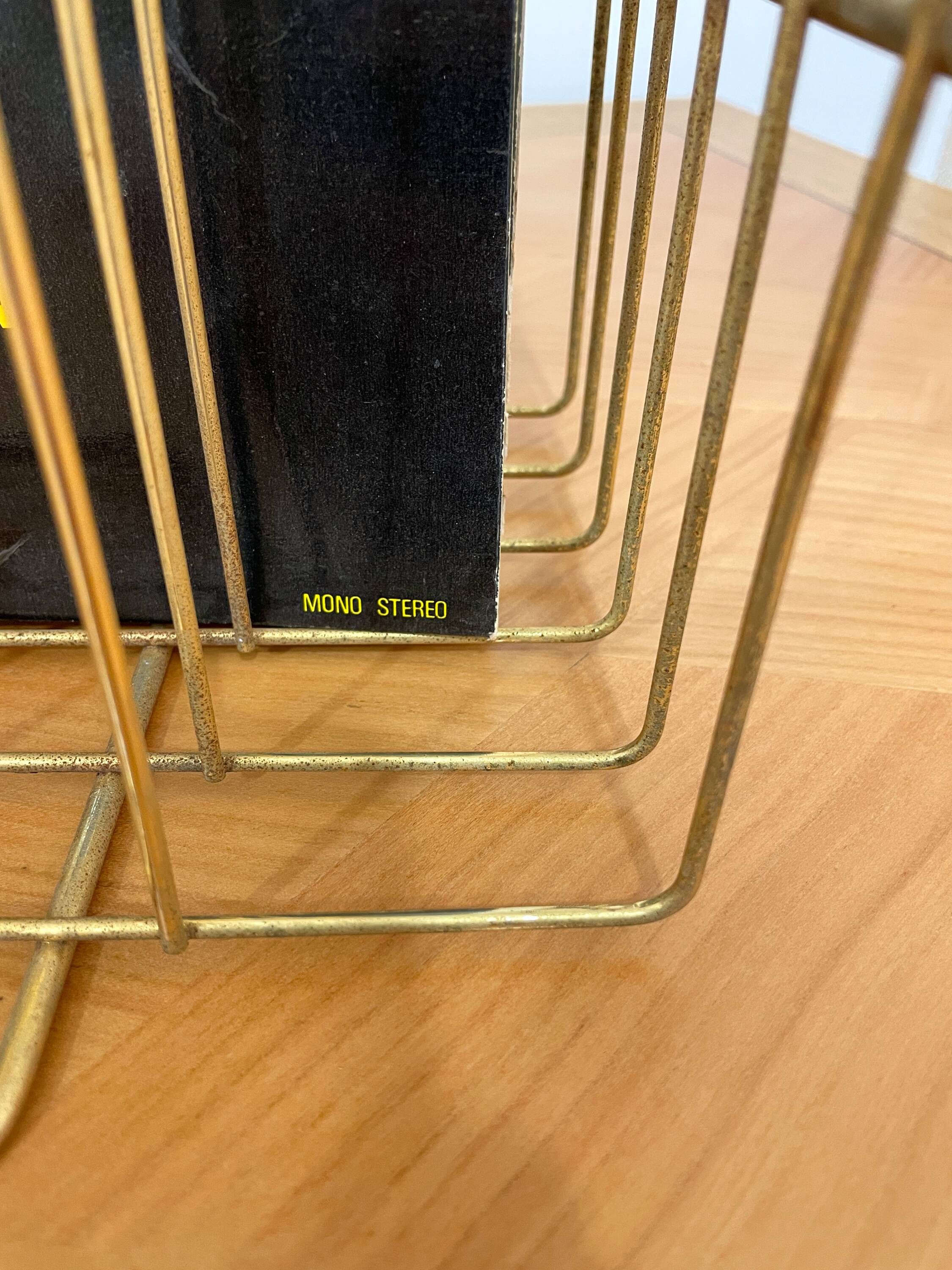 Vinyl record holder from the 60s/70s.