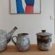 Tea set| Alexander Kostanda | Vallauris (teapot, sugar pot and milk jar)