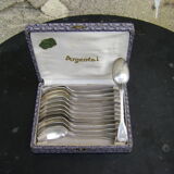 Set of twelve teaspoons Argental