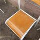 6 school chairs 70s industrial vintage school communities Mullca gaston cavaillon