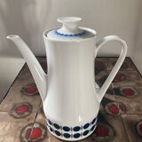 Vintage porcelain coffee maker from the 70s